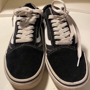black old skool vans